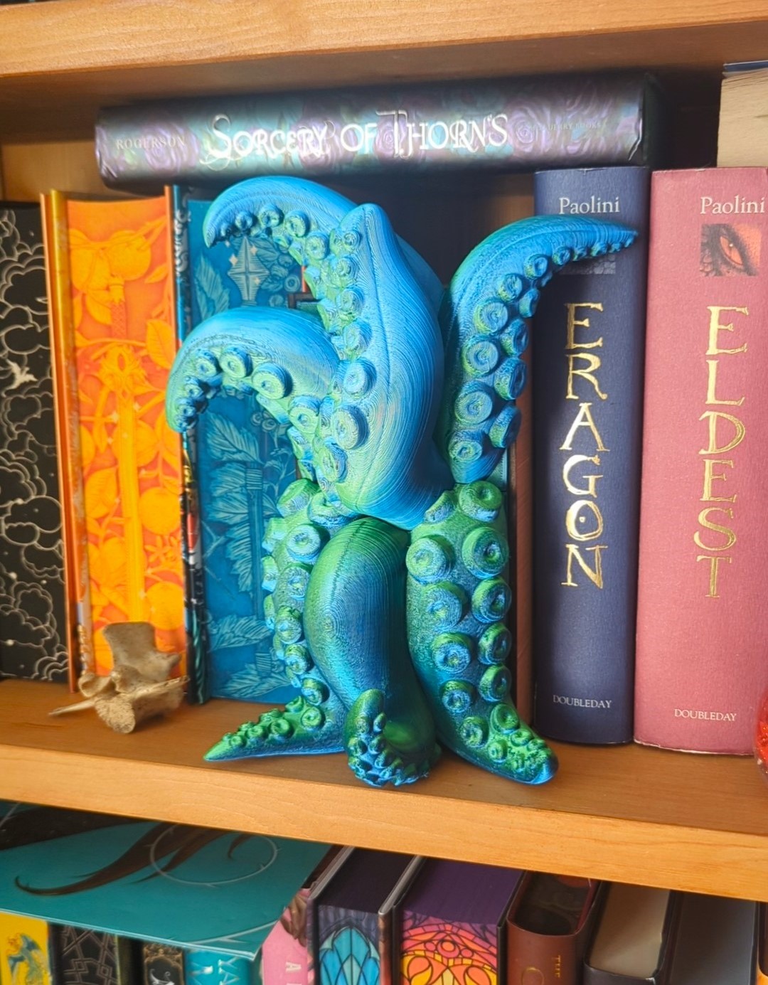 Tentacle book nook-